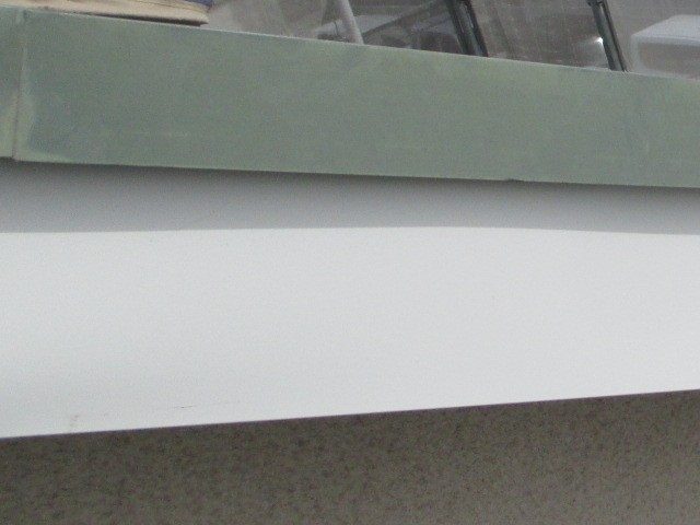 小野市でガルバリウム鋼板製破風板を施工